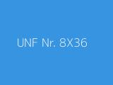 UNF Nr. 8X36 